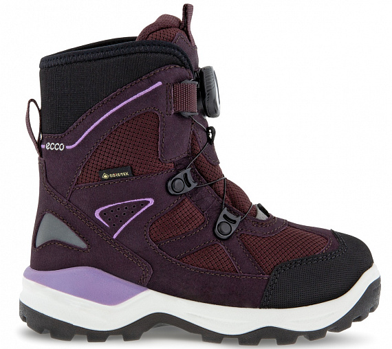 Ботинки детские Ecco Snow Mountain Purple - Фото 2 большая