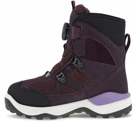 Ботинки детские Ecco Snow Mountain Purple - Фото 3 большая