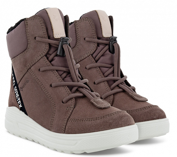 Ботинки детские Ecco Urban Snowboarder Dusty Purple - Фото 4 большая
