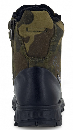 Ботинки детские Ecco Exostrike Black/Camo - Фото 6 большая