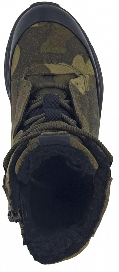 Ботинки детские Ecco Exostrike Black/Camo - Фото 8 большая