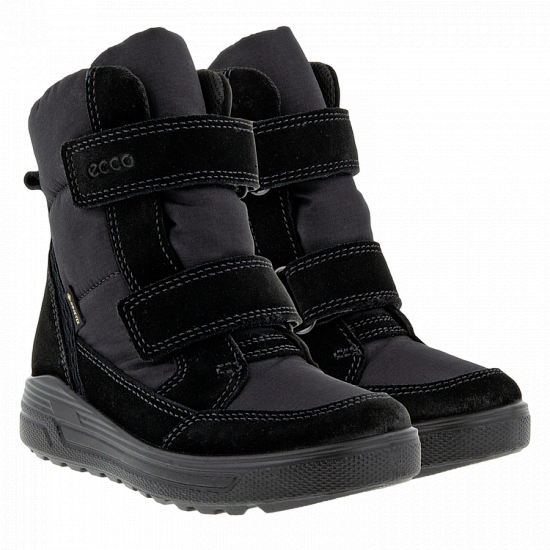 Ботинки детские Ecco Urban Snowboarder Black - Фото 8 большая