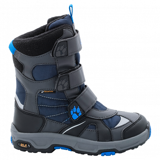 Сапоги детские Jack Wolfskin Boys Snow Diver Texapore Night Blue - Фото 1 большая