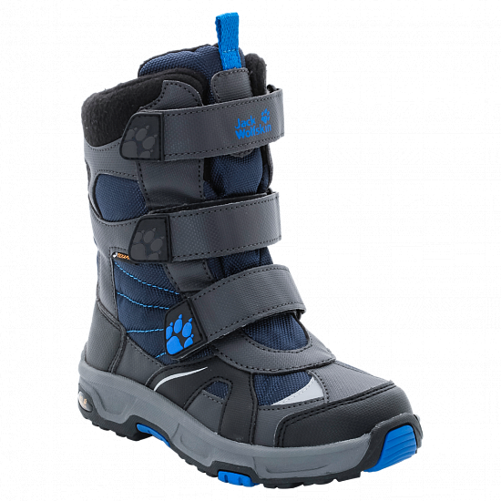 Сапоги детские Jack Wolfskin Boys Snow Diver Texapore Night Blue - Фото 4 большая