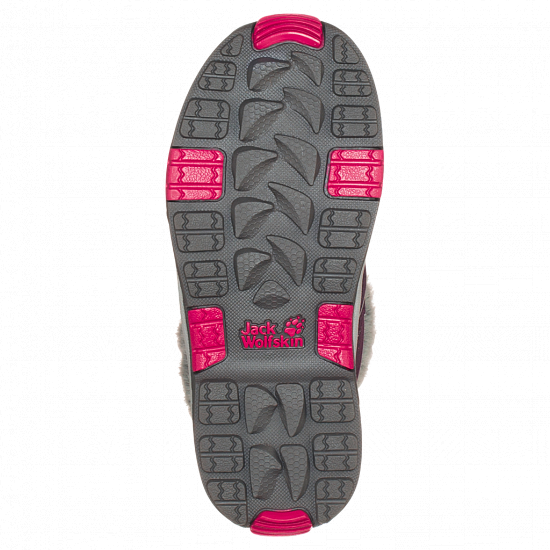 Сапоги детские Jack Wolfskin Girls Snow Flake Texapore Dark Berry - Фото 5 большая