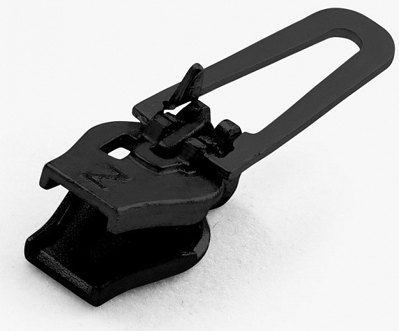 Бегунок для молнии ZlideOn 2022 Metal Zipper L Black - Фото 2 большая