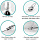 Бегунок для молнии ZlideOn 2022 Waterproof Zipper M Silver - Фото 5 малая