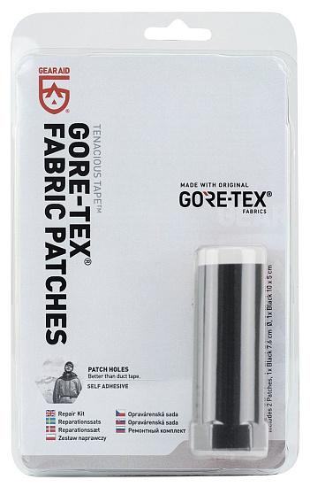 Заплатки Gear Aid Gore-Tex Black - Фото 1 большая