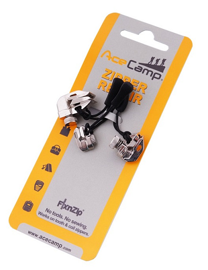 Комплект для ремонта молнии Ace Camp Zipper Repair Kit Silver - Фото 1 большая