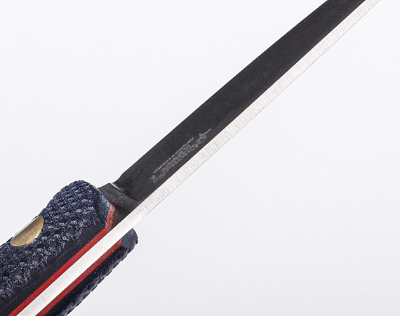 Нож Южный Крест Splinter Микарта VG10 Насечка Синий - Фото 2 большая