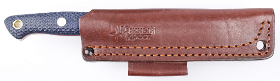 Нож Южный Крест Splinter Микарта VG10 Насечка Синий - Фото 3 большая