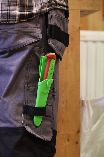 Нож Morakniv Basic 511 Ivy Green/Dala Red - Фото 3 большая
