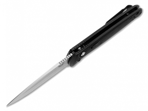 Нож Benchmade Cla Aut Drop-Point 154см G10 Black/Satin - Фото 2 большая