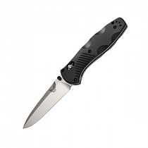 Нож Benchmade Barrage Drop-Point 154см Valox Black/Satin