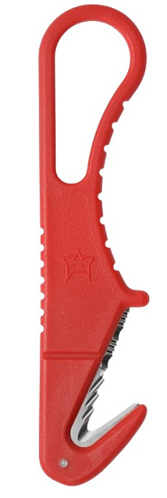 Стропорез FOX Rescue Emergency Tool сталь 420 Red - Фото 1 большая