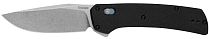Нож Kershaw Latyp клинок D2 стоунвош Black