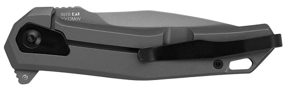 Нож Kershaw Helitack клинок 8Cr13MoV бидбласт Grey - Фото 3 большая