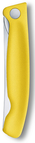 Нож бытовой Victorinox складной / серрейтор Yellow - Фото 8 большая