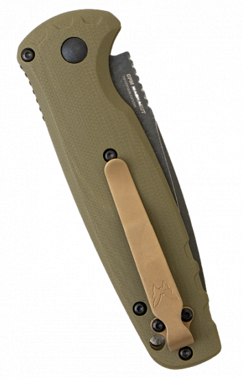 Нож Benchmade Cla Aut Drop-Point CPM-Magnacut G10 OD Green/Black - Фото 4 большая