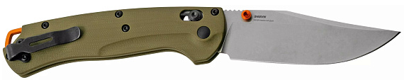 Нож Benchmade Taggedout Axis Clip Point OD Green/Satin - Фото 2 большая