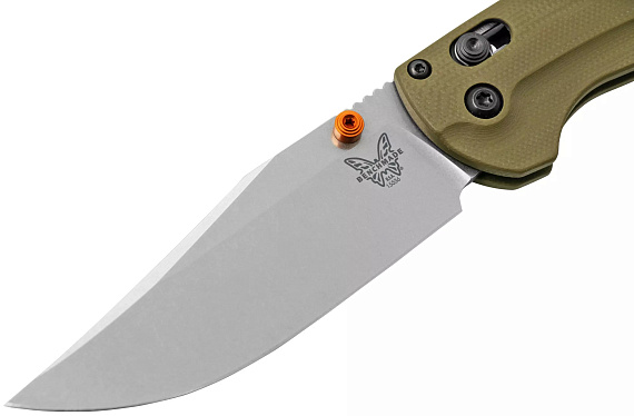 Нож Benchmade Taggedout Axis Clip Point OD Green/Satin - Фото 3 большая