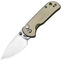 Нож CJRB Mica алюминий/AR-RPM9 Green