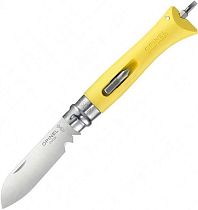 Нож Opinel №09 DIY Жёлтый