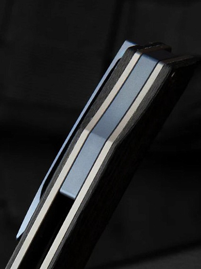 Нож Bestech Knives Falko 154CM G10+карбон Cерый - Фото 11 большая