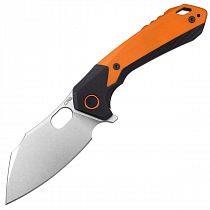Нож CJRB Caldera G10 клинок AR-RPM9 Оранжево-чёрный