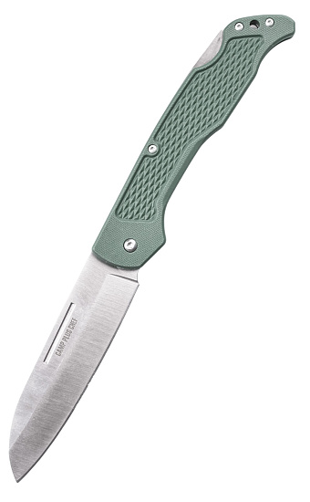 Нож Ontario Camp Plus Chef's Lockback Зелёный - Фото 1 большая