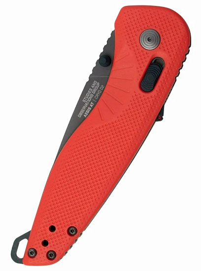Нож SOG Aegis Mk3 Красный/Чёрный - Фото 3 большая