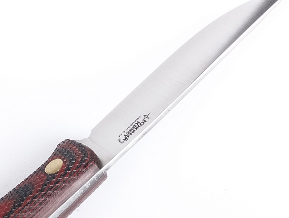 Нож Южный Крест Fang L Микарта VG10 Насечка Красно-чёрный - Фото 2 большая