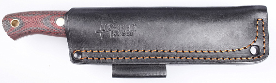 Нож Южный Крест Fang L Микарта VG10 Насечка Красно-чёрный - Фото 3 большая