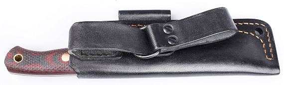 Нож Южный Крест Fang L Микарта VG10 Насечка Красно-чёрный - Фото 4 большая