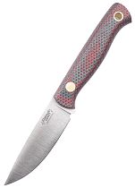 Нож Южный Крест Small Микарта VG10 конвекс Насечка Красно-чёрный