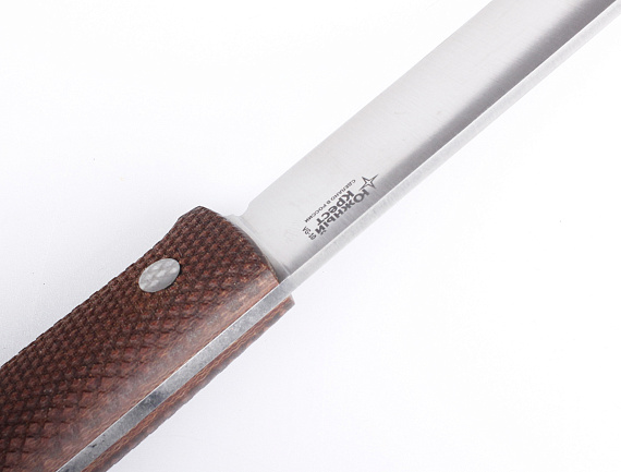 Нож Южный Крест Бушкрафт L Микарта VG10 конвекс Насечка Койот - Фото 2 большая