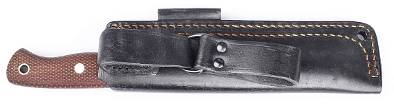 Нож Южный Крест Кедр L Микарта Elmax конвекс Насечка Койот - Фото 4 большая