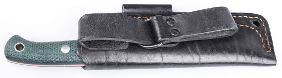 Нож Южный Крест Шершень Микарта VG10 конвекс Насечка Изумруд - Фото 4 большая