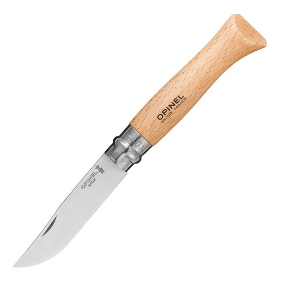 Нож Opinel №9 Бук - Фото 2 большая