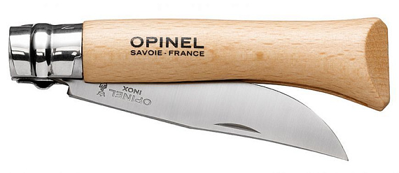 Нож Opinel №10 Бук - Фото 3 большая
