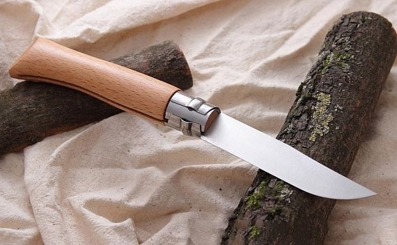 Нож Opinel №10 Бук - Фото 4 большая