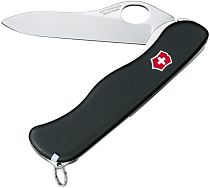 Нож Victorinox Sentinel Clip One Hand 111мм 5 функций Black