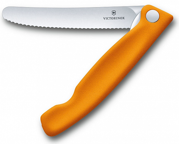Нож Victorinox складной/серрейтор Orange - Фото 4 большая