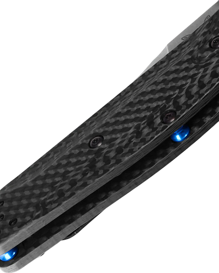 Нож Benchmade Osborne Reverse Tanto Axis S90V Carbon Fiber Black/Satin - Фото 5 большая