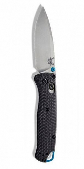 Нож Benchmade Bugout Carbon Fiber Black/Silver - Фото 2 большая