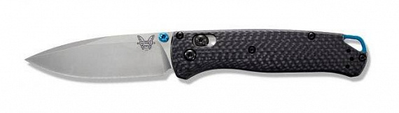 Нож Benchmade Bugout Carbon Fiber Black/Silver - Фото 3 большая