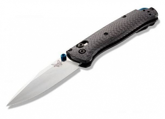 Нож Benchmade Bugout Carbon Fiber Black/Silver - Фото 5 большая