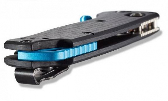 Нож Benchmade Bugout Carbon Fiber Black/Silver - Фото 9 большая