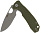 Нож Honey Badger Flipper D2 M Зелёный - Фото 2 малая