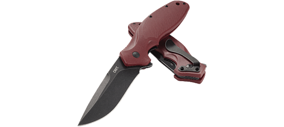 Нож CRKT Shenanigan Maroon Red - Фото 6 большая